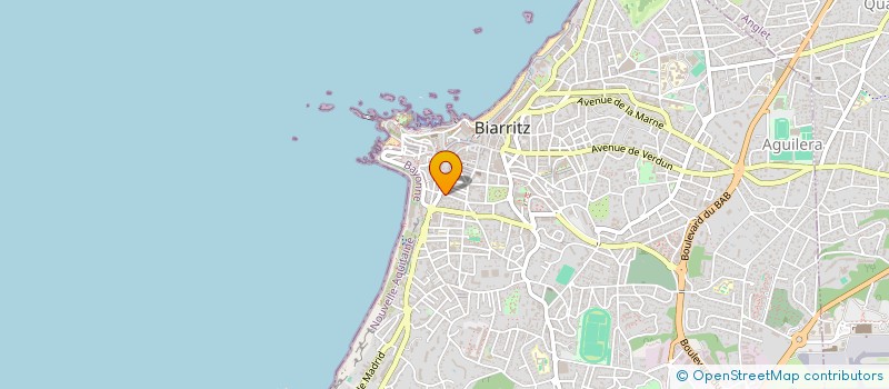 localisation de l'entreprise MONSIEUR GERARD FAURE à BIARRITZ