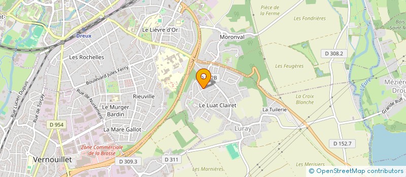 localisation de l'entreprise MONSIEUR GERARD FAUVEL à CHARPONT