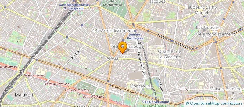 localisation de l'entreprise MONSIEUR GERARD FAVRE à PARIS