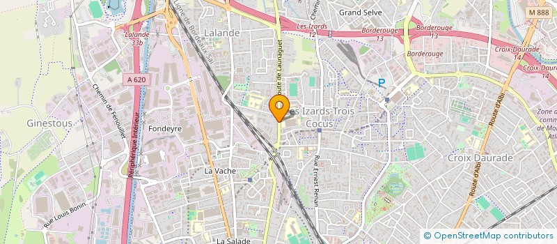 localisation de l'entreprise MONSIEUR GERARD FELTRIN à TOULOUSE
