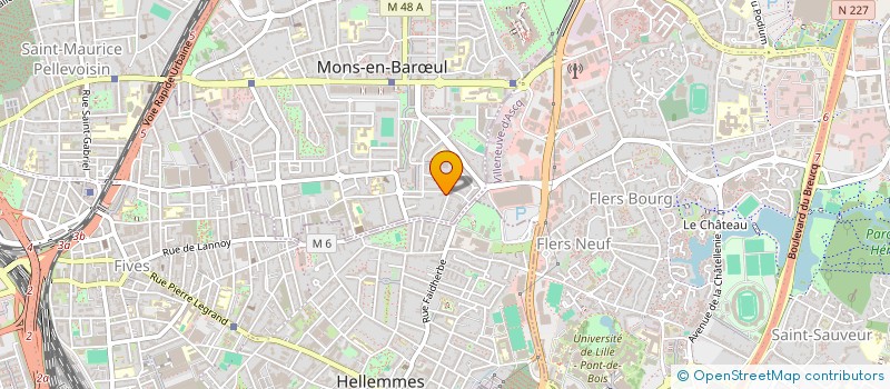 localisation de l'entreprise MONSIEUR GERARD FENSKI  MONS-EN-BARUL