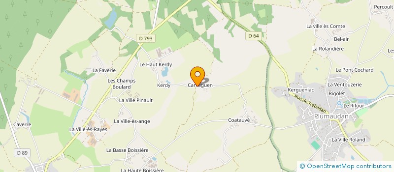 localisation de l'entreprise MONSIEUR GERARD FERNANDES  YVIGNAC-LA-TOUR