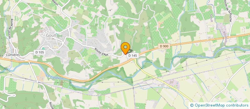 localisation de l'entreprise MONSIEUR GERARD FERRIER  GOULT