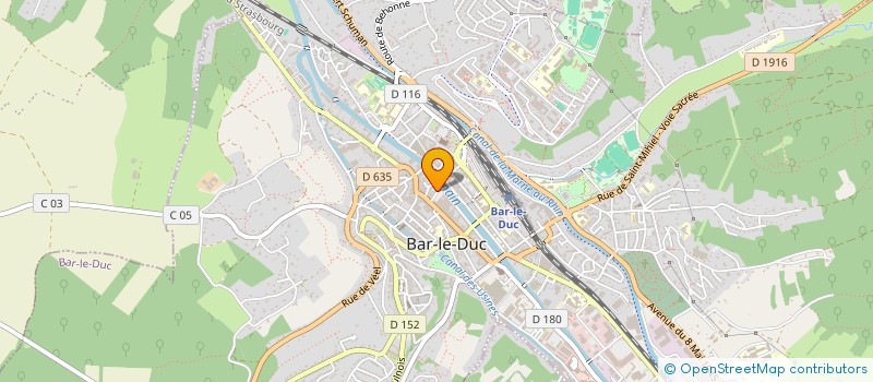 localisation de l'entreprise MONSIEUR GERARD FLAMMARION  BAR-LE-DUC