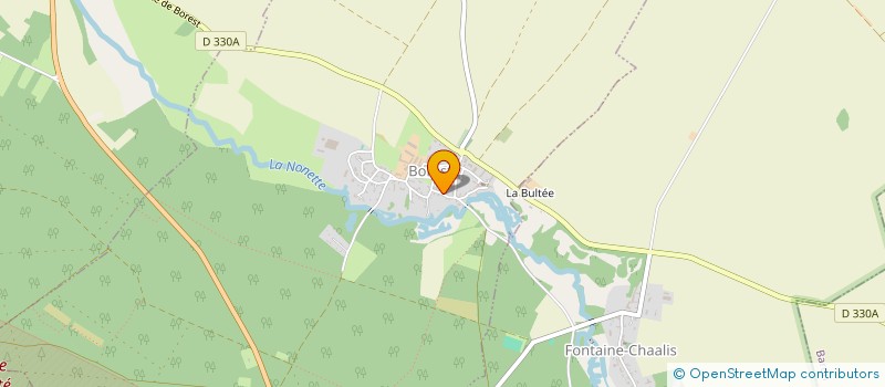 localisation de l'entreprise MONSIEUR GERARD FLEURY  BOREST