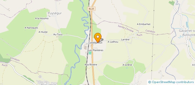 localisation de l'entreprise MONSIEUR GERARD FLORIS  SAINTE-CHRISTIE