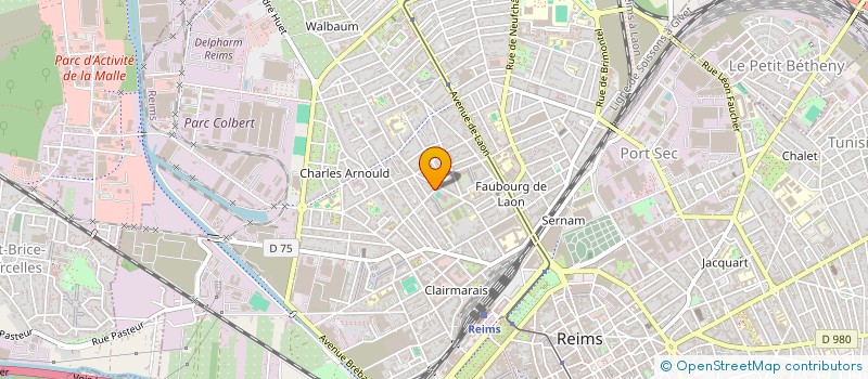 localisation de l'entreprise MONSIEUR GERARD FLURY à REIMS
