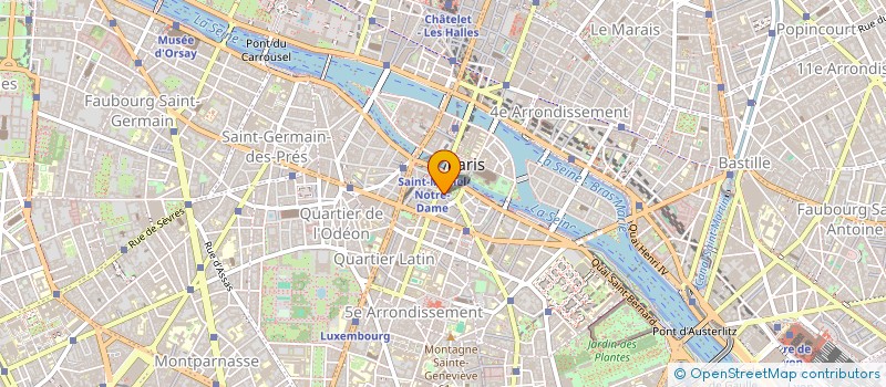 localisation de l'entreprise MONSIEUR GERARD FONTAINE à PARIS