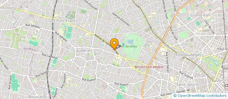 localisation de l'entreprise MONSIEUR GERARD FONTANA  BORDEAUX