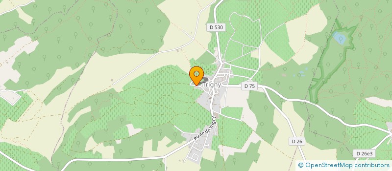 localisation de l'entreprise MONSIEUR GERARD FOREST  TRIGNY