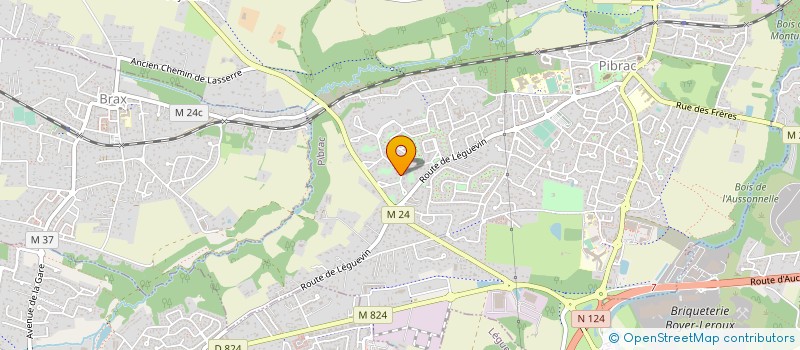 localisation de l'entreprise MONSIEUR GERARD FOREST  PIBRAC