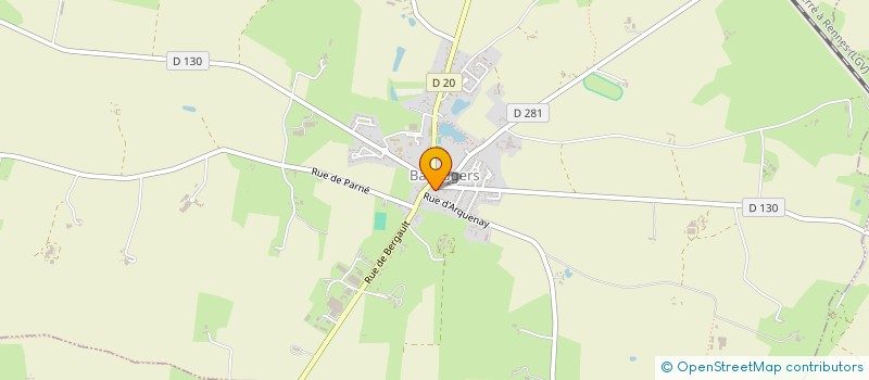 localisation de l'entreprise MONSIEUR GERARD FORVEILLE  MAISONCELLES-DU-MAINE