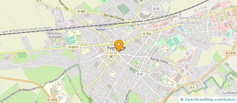 localisation de l'entreprise MONSIEUR GERARD FOUGUES  YVETOT