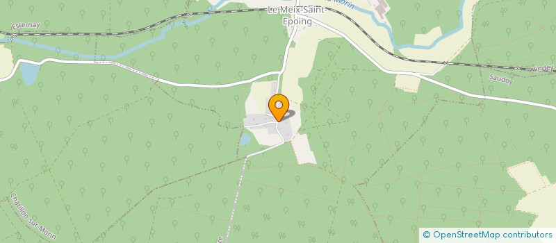 localisation de l'entreprise MONSIEUR GERARD FOURNEAU  LA FORESTIERE