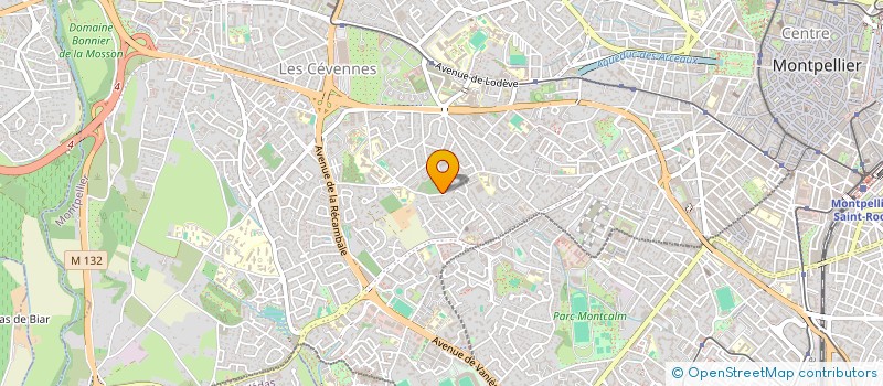 localisation de l'entreprise MONSIEUR GERARD FRANCALANCI à MONTPELLIER