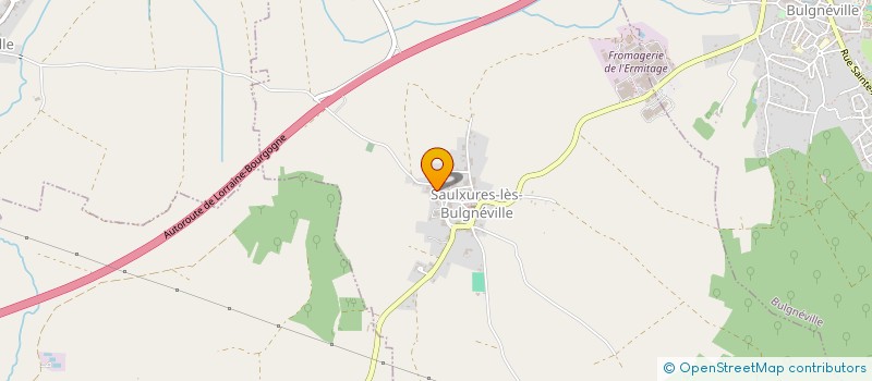 localisation de l'entreprise MONSIEUR GERARD FRANQUEVILLE  SAULXURES-LES-BULGNEVILLE