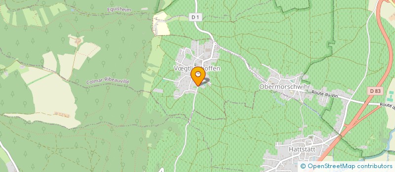 localisation de l'entreprise MONSIEUR GERARD FREUDENREICH  VGTLINSHOFFEN