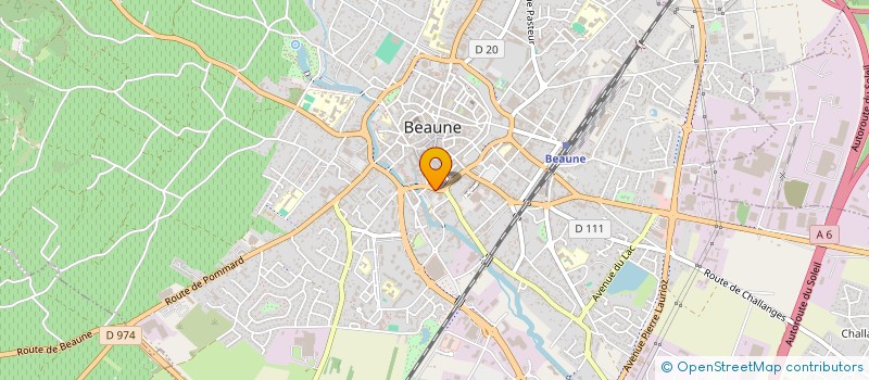 localisation de l'entreprise MONSIEUR GERARD FROMAGEOT à BEAUNE
