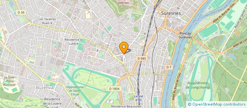 localisation de l'entreprise MONSIEUR GERARD FUCHS à SURESNES