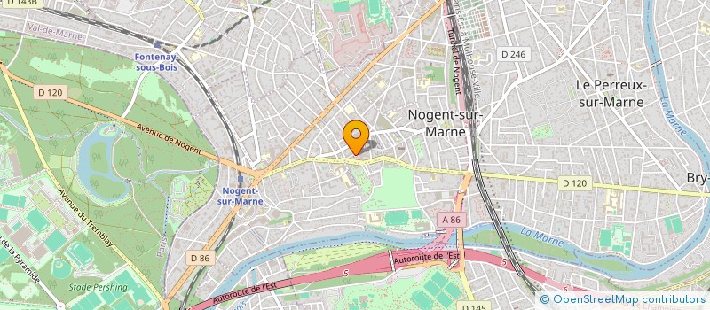 localisation de l'entreprise MONSIEUR GERARD FUENTES à NOGENT-SUR-MARNE