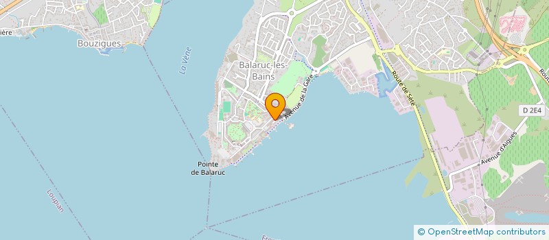 localisation de l'entreprise MONSIEUR GERARD GALLIAND  BALARUC-LES-BAINS