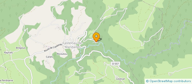 localisation de l'entreprise MONSIEUR GERARD GALY  BESSUEJOULS