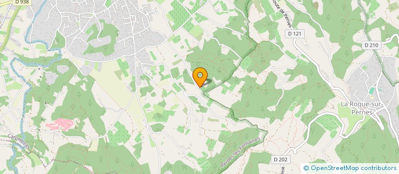 localisation de l'entreprise MONSIEUR GERARD GAMET  PERNES-LES-FONTAINES