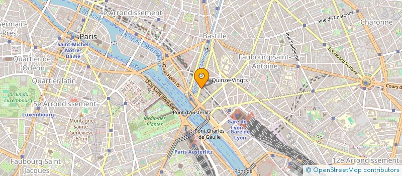 localisation de l'entreprise MONSIEUR GERARD GANDIT  PARIS