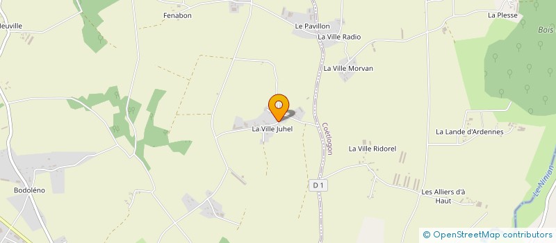localisation de l'entreprise MONSIEUR GERARD GANNE à PLUMIEUX