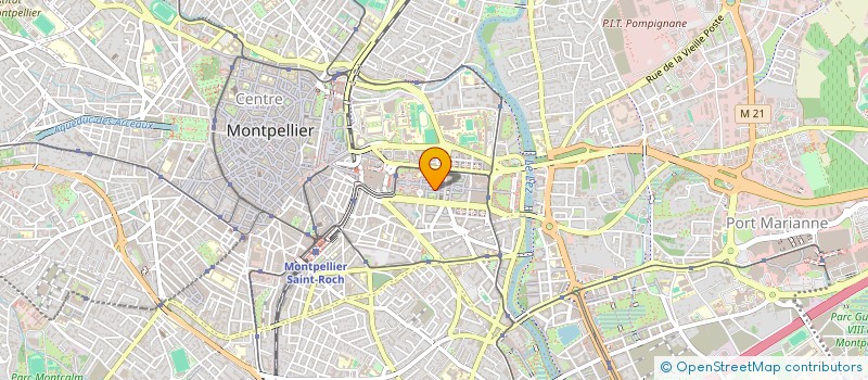 localisation de l'entreprise MONSIEUR GERARD GARCIA à MONTPELLIER