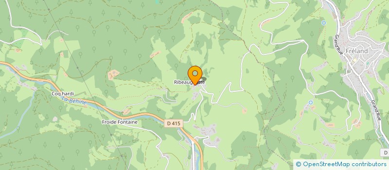 localisation de l'entreprise MONSIEUR GERARD GARNIER  LAPOUTROIE