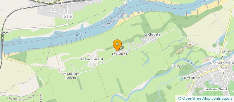 localisation de l'entreprise MONSIEUR GERARD GASCHET  ROCHEFORT-SUR-LOIRE