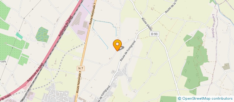 localisation de l'entreprise MONSIEUR GERARD GASCON  LIVRON-SUR-DROME