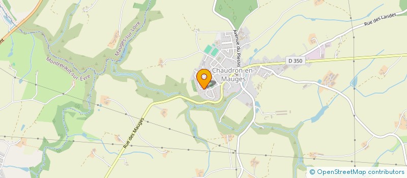 localisation de l'entreprise MONSIEUR GERARD GAUCHER  BEAUPREAU-EN-MAUGES