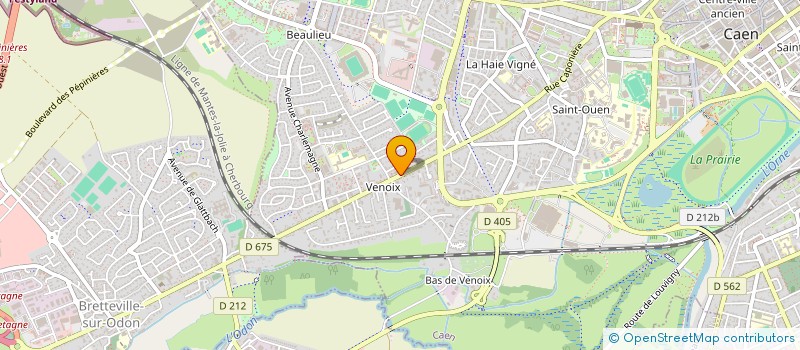 localisation de l'entreprise MONSIEUR GERARD GAUTIER à CAEN