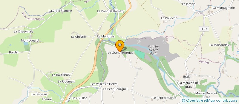 localisation de l'entreprise MONSIEUR GERARD GAUTRAIS  VIEUX-VY-SUR-COUESNON