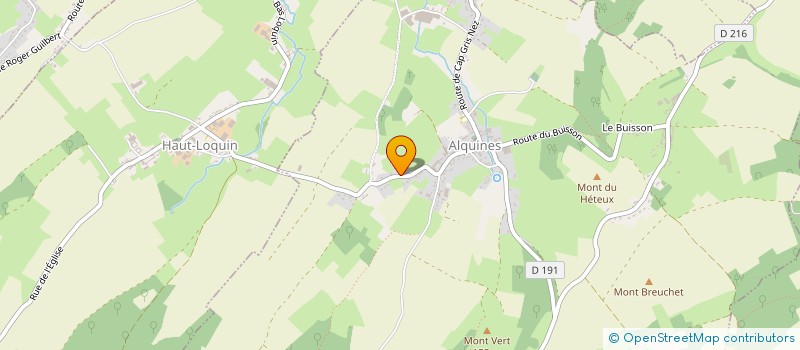 localisation de l'entreprise MONSIEUR GERARD GAY  ALQUINES