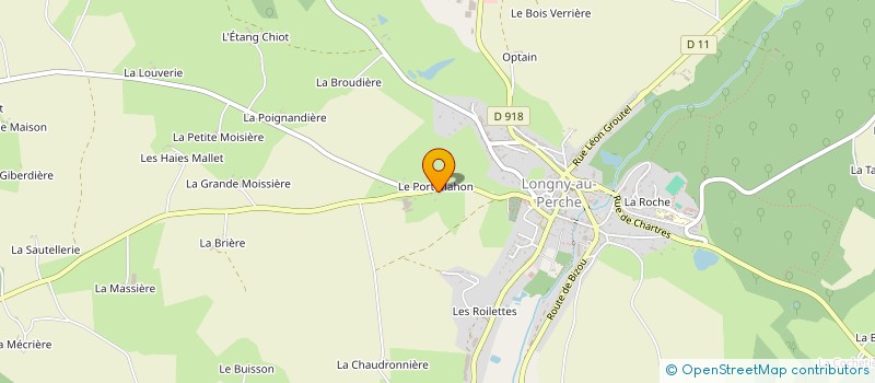 localisation de l'entreprise MONSIEUR GERARD GAZON à LONGNY LES VILLAGES