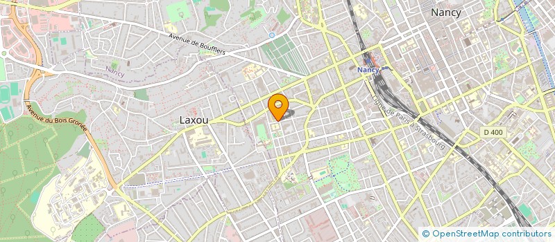 localisation de l'entreprise MONSIEUR GERARD GEOFFROY  NANCY