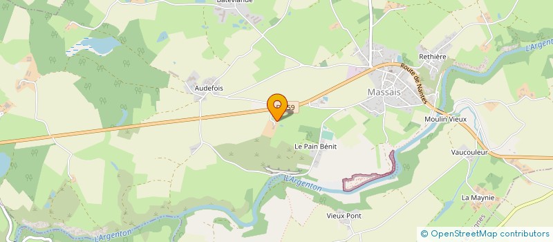 localisation de l'entreprise MONSIEUR GERARD GERTEN  VAL EN VIGNES