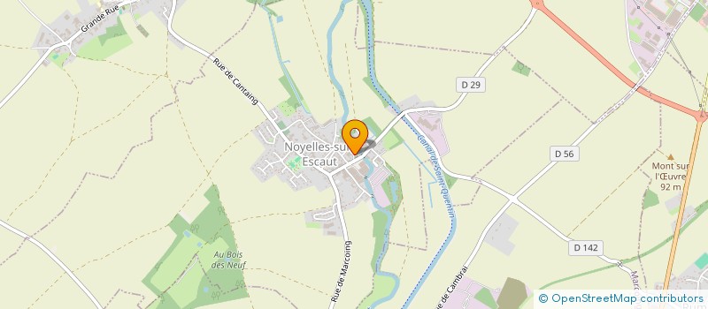 localisation de l'entreprise MONSIEUR GERARD GHIENNE  NOYELLES-SUR-ESCAUT