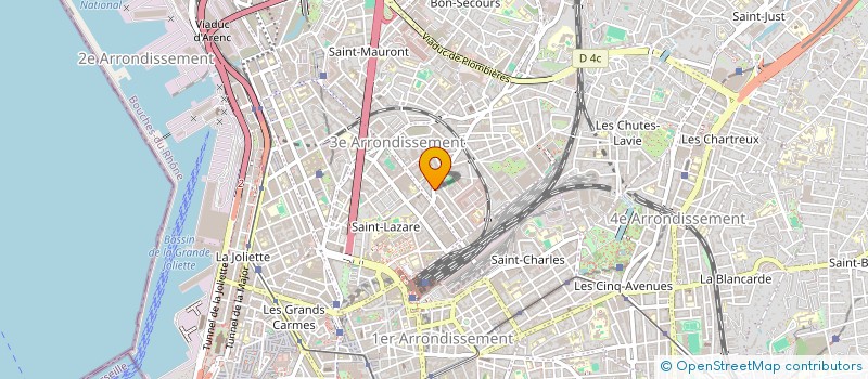 localisation de l'entreprise MONSIEUR GERARD GIACHI à MARSEILLE