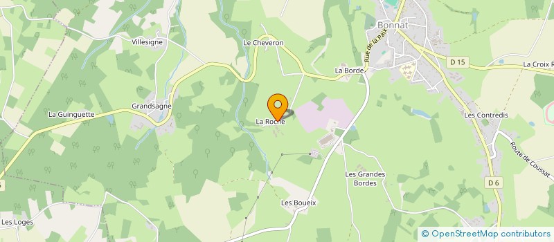 localisation de l'entreprise MONSIEUR GERARD GIBERT à MOUTIER-MALCARD
