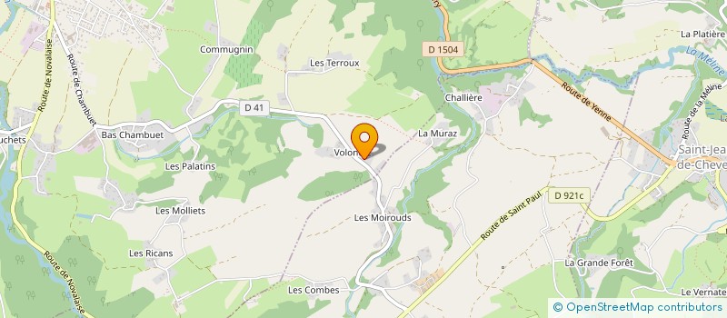 localisation de l'entreprise MONSIEUR GERARD GIFFARD-LEVEQUE à YENNE