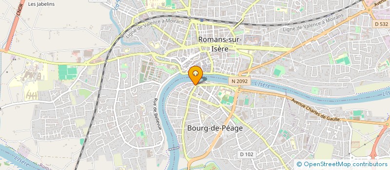 localisation de l'entreprise MONSIEUR GERARD GILLESPIE à BOURG-DE-PEAGE