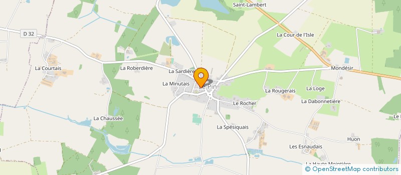 localisation de l'entreprise MONSIEUR GERARD GILLOT à VALLONS-DE-L'ERDRE