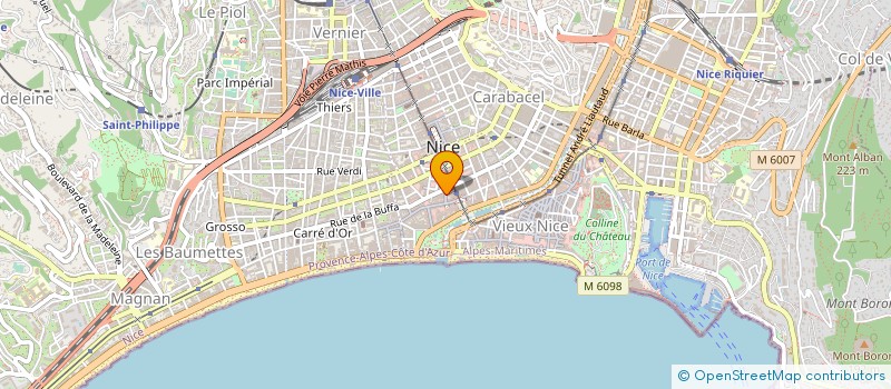 localisation de l'entreprise MONSIEUR GERARD GIOVANNONI à NICE