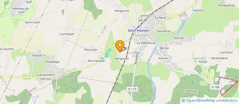 localisation de l'entreprise MONSIEUR GERARD GIRARDOT  PLOEMEL