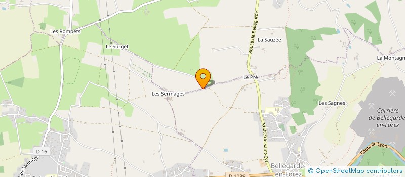 localisation de l'entreprise MONSIEUR GERARD GIRAUD  SAINT-CYR-LES-VIGNES