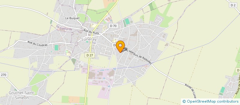 localisation de l'entreprise MONSIEUR GERARD GIROT  LUNERAY